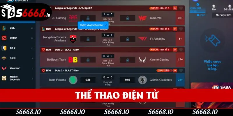 Cá cược Esports cực kỳ mới mẻ và hấp dẫn người dùng Cá cược Esports cực kỳ mới mẻ và hấp dẫn người dùng